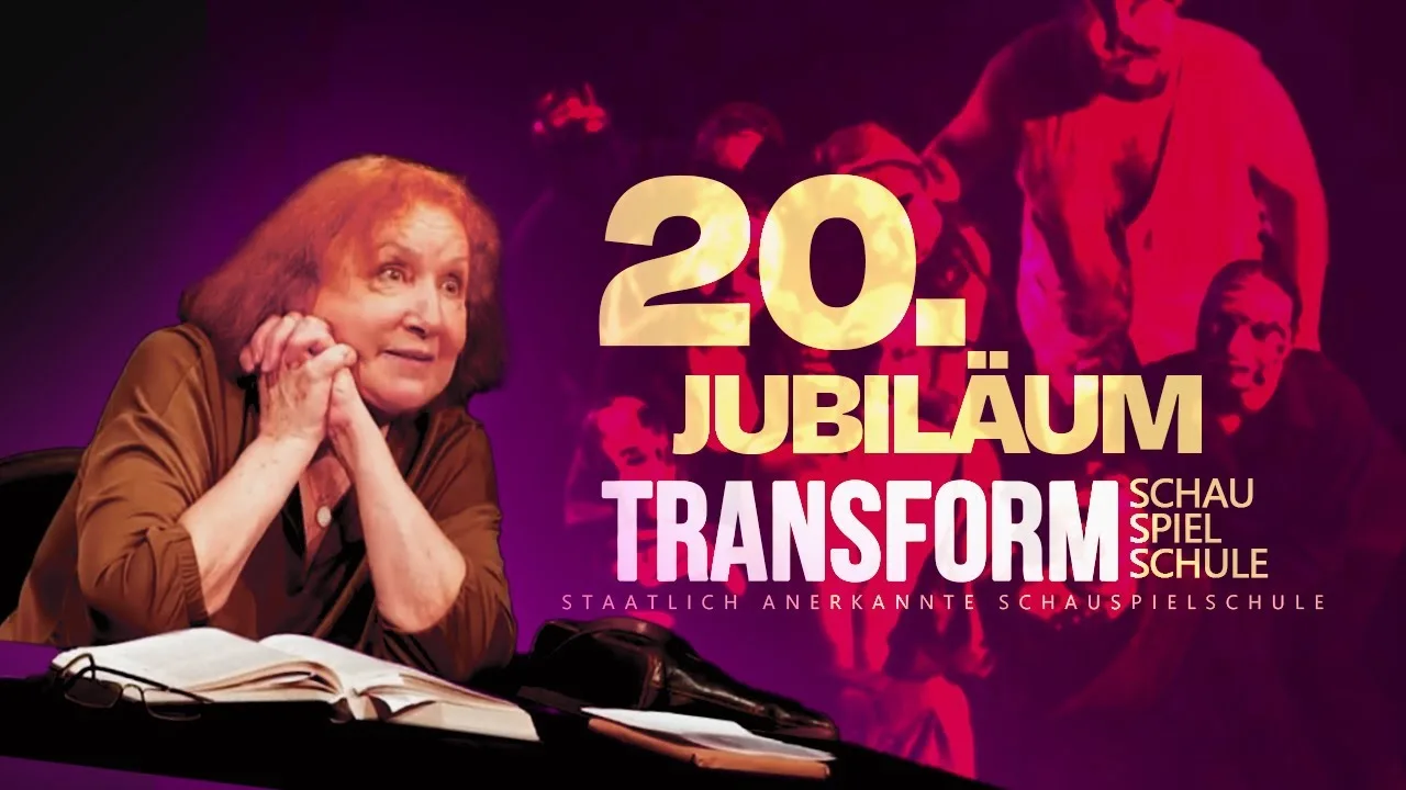 Berlins Profi Schauspielschule wird 20 Jahre alt!