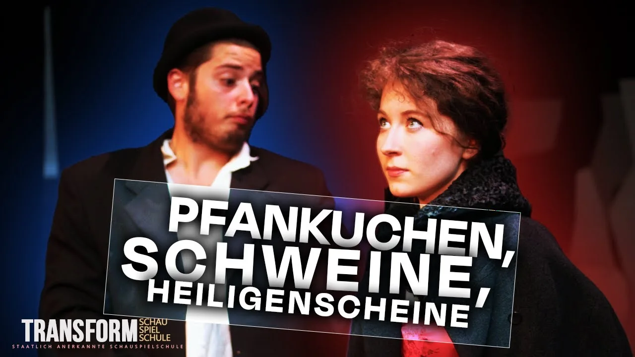 Filmaufnahme der Inszenierung „Pfannkuchen, Schweine, Heiligenscheine“ nach Texten von Brygida Helbig
